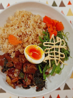 三杯雞炊飯 的食譜成品照片