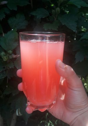Una foto de Limonada de sandía, menta y jengibre🍉