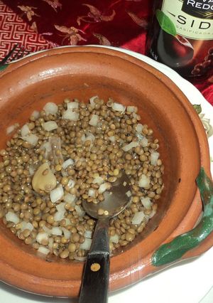Una foto de Ensalada de lentejas con vinagre de sidra y especias orientales las Correa