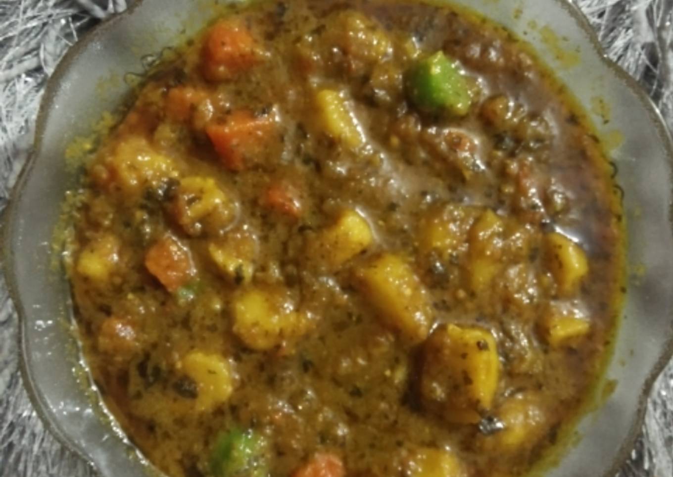 Colourful Gatta Curry