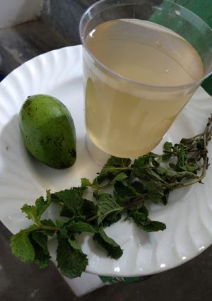 A picture of Aam panna.