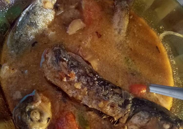 Bumbu Menyiapkan Bandeng Kuah Santan Pedas yang Enak