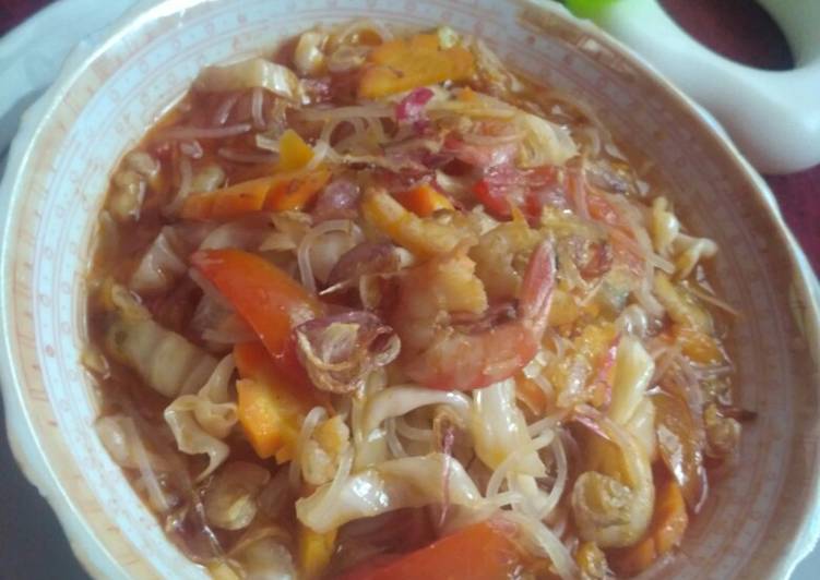 Resep Bihun kuah udanG Anti Gagal