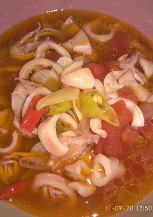 Foto resep Masak cumi yang simpel aja