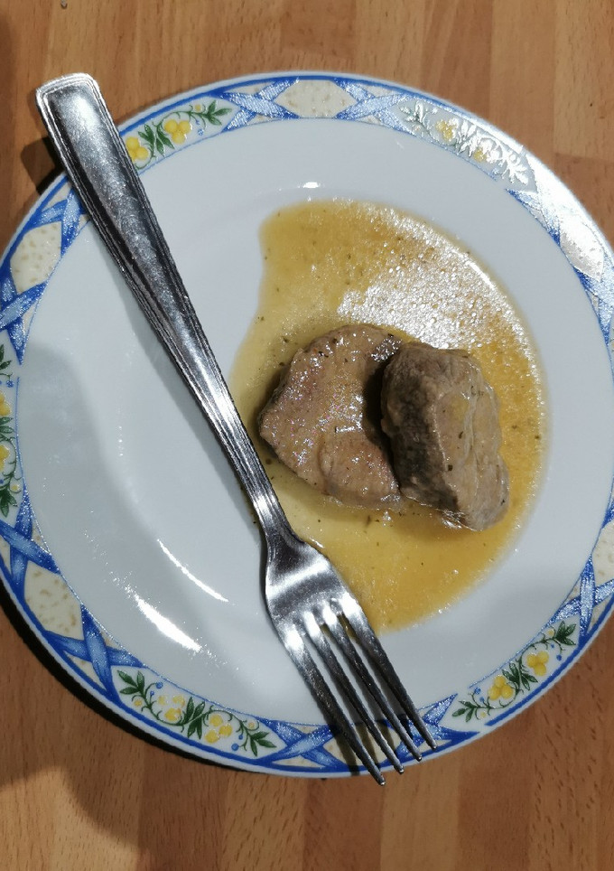 Una foto de Solomillo de cerdo en salsa Gluten Free