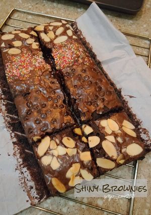 Foto resep Shiny brownies