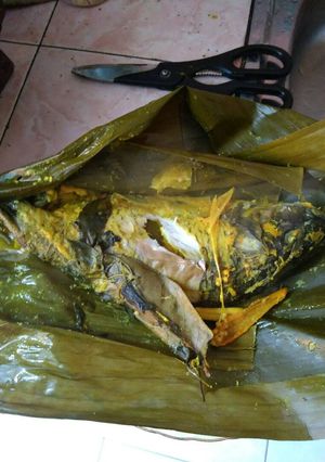 Foto resep Pepes ikan mas