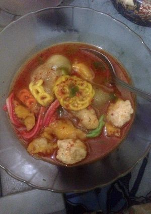 Foto resep Seblak kuah pedas enak