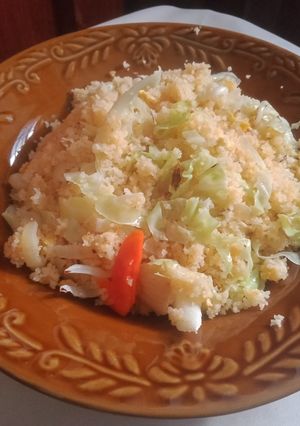 Foto resep Nasi jagung goreng