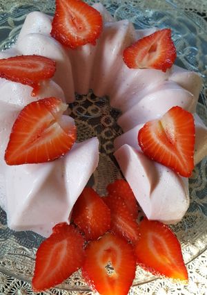 Una foto de Gelatina de fresa
