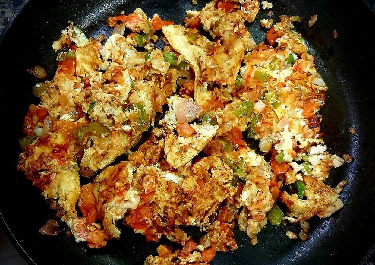 Recipe of Favorite Veggies Omlette