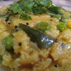 Vegetable suji upma A picture of Vegetable suji upma.