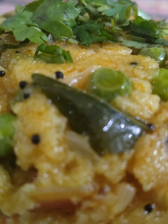 A picture of Vegetable suji upma.