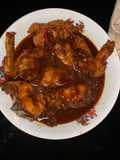 Ayam Kecap dengan Santan Kara