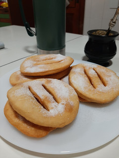 Una foto de Torta frita