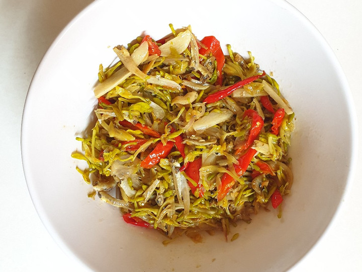 Resep Tumis Bunga Pepaya Teri, Menggugah Selera