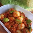 Balado Telor Puyuh Pete