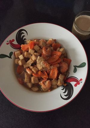 Foto resep Cah udang sederhana sekali