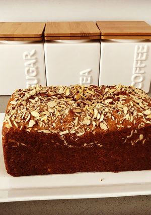 A picture of Almond Cake (eggless).