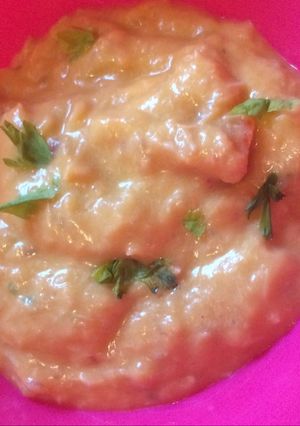 Csirkemelles édesburgonya babáknak recept fotója