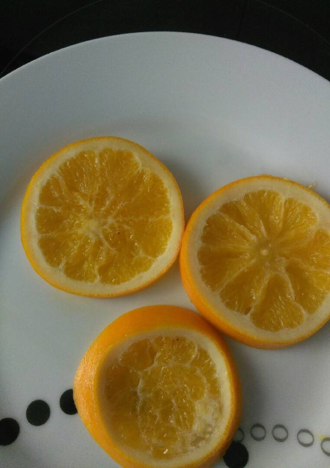 Una foto de Naranja escarchada (para postres)