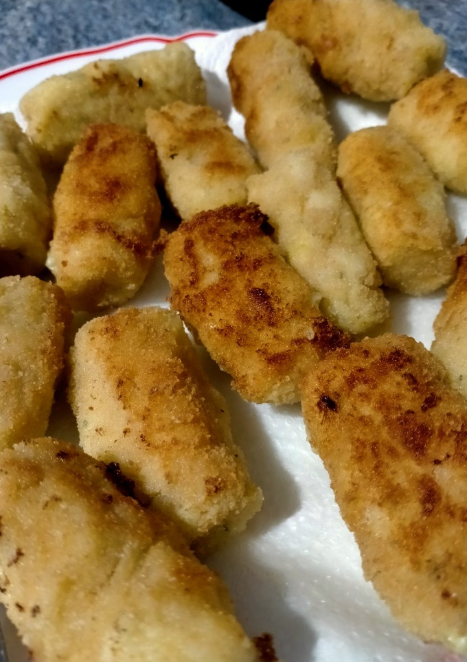 Una foto de Croquetas de merluza🥰
