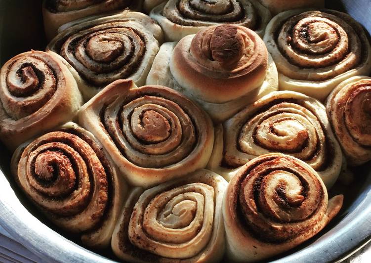 Anti Ribet, Memasak Cinnamon Rolls Yang Mudah