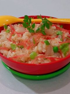 વેજ ઉપમા (Veg. Upma Recipe In Gujarati) રેસીપી મુખ્ય ફોટો