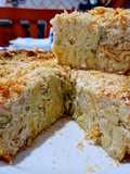 Crepe Timbale with Ricotta, Asparagus, and Béchamel