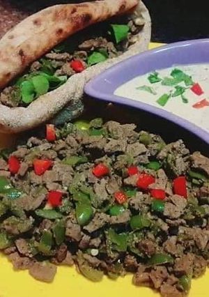 صورة لوصفة كبده اسكندراني