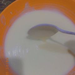 A picture of Homemade Regular yogurt.