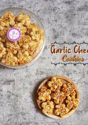 Foto resep Garlic Cheese Cookies