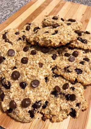 Una foto de Galletas de avena y chocolate 🍪