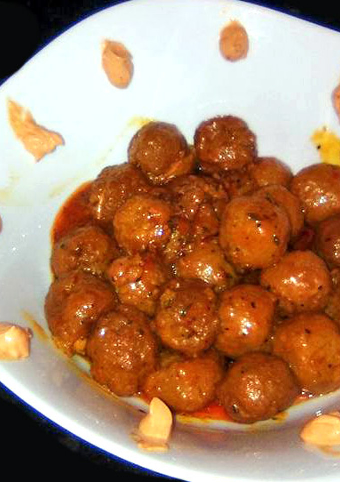 Una foto de Albóndigas con fritura a la Mojonesa