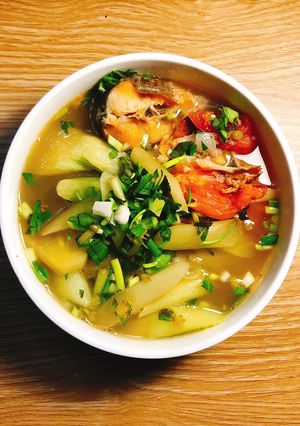 Hình của món Canh chua cá lóc.