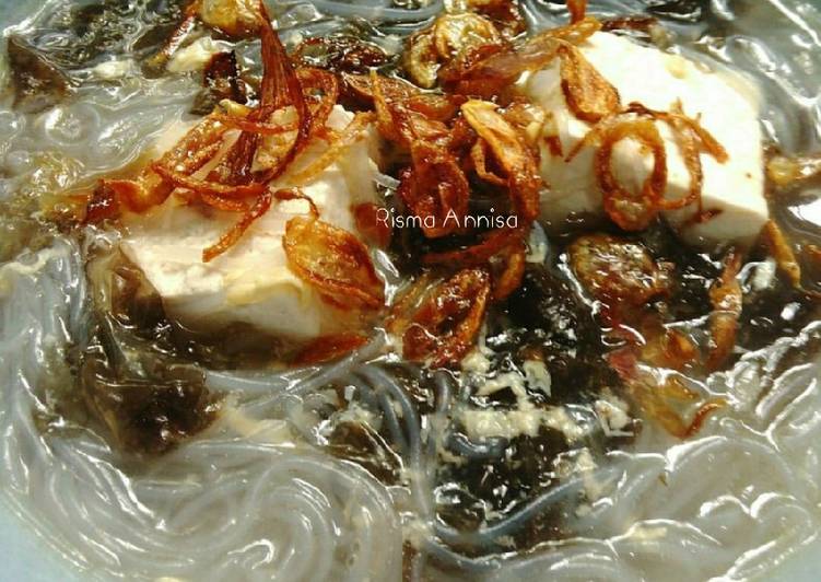 12.Sup Rumput laut hitam #BikinRamadhanBerkesan