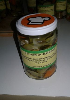 Foto di Zucchine in agrodolce