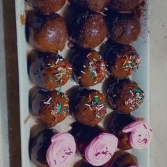 A picture of With leftover cake recipe.