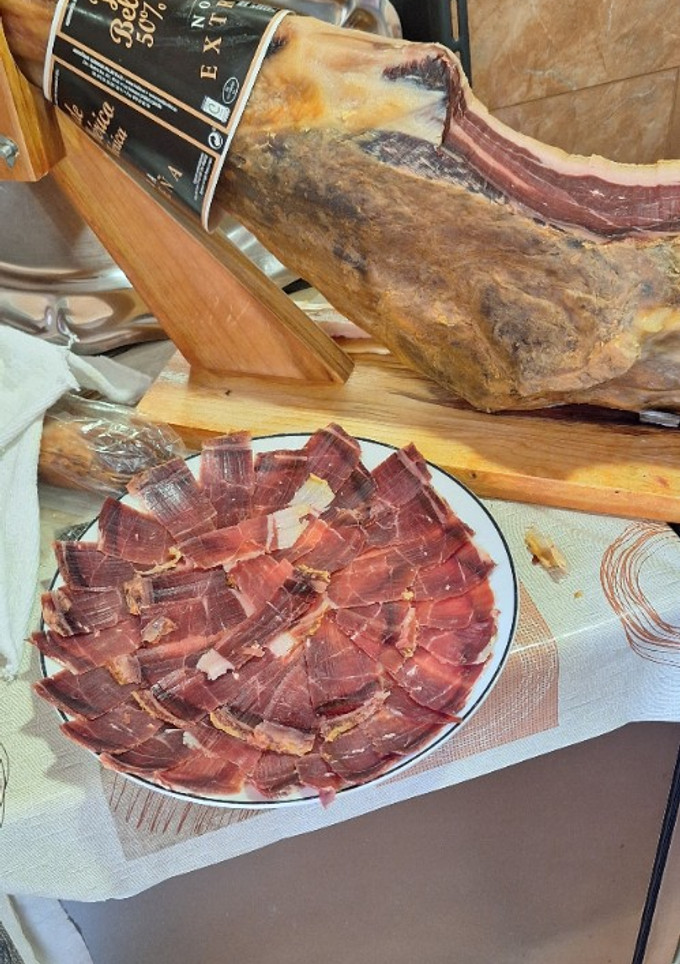 Una foto de Plato de Jamón