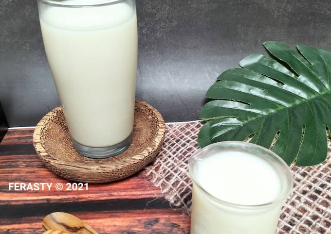 Resep Susu Kedelai Homemade Oleh Ferasty Cookpad