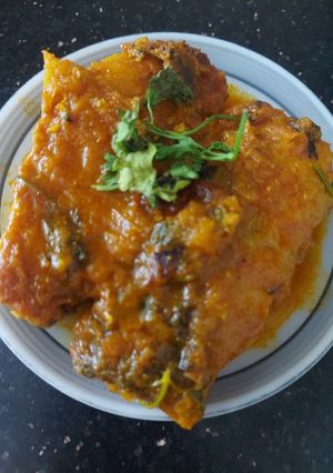 কাতলা মাছের কালিয়া (katla macher kalia recipe in Bengali) রেসিপির প্রধান ছবি