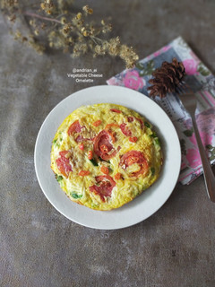 Foto resep Vegetable Cheese Omelette