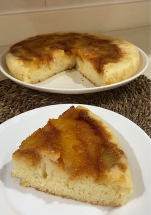 صورة لوصفة كيكة الأناناس