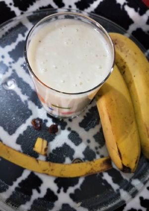 A picture of Banana shake.