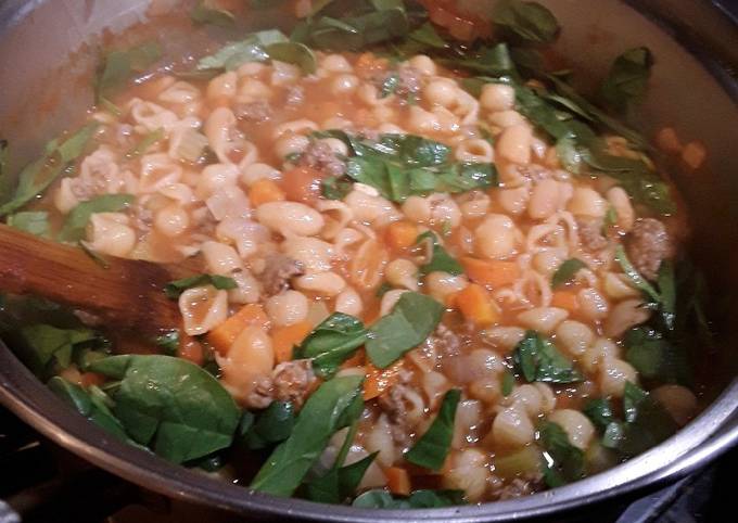 Step-by-Step Guide to Prepare Super Quick Homemade Corinne&#39;s minestrone