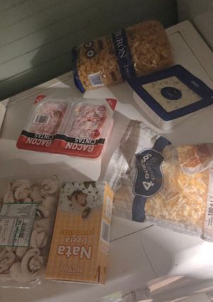 Una foto de Pasta carbonara a mi manera😋😋
