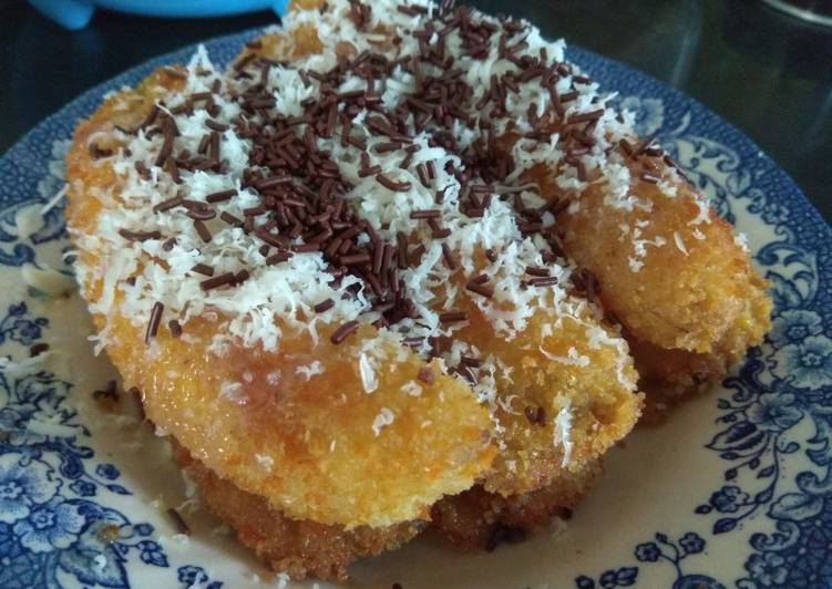 Pisang goreng crispy