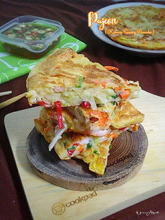 Foto resep Pajeon (Korean Savory Pancake)