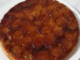 Torta de banana invertida