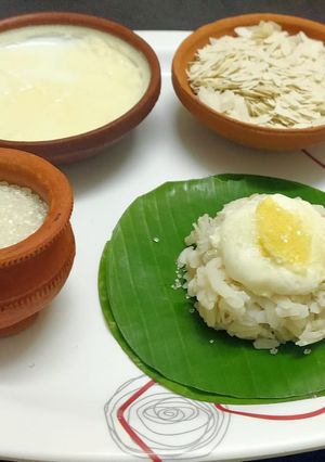 दही चूड़ा(dahi chuda recipe in hindi) रेसिपी मुख्य फोटो